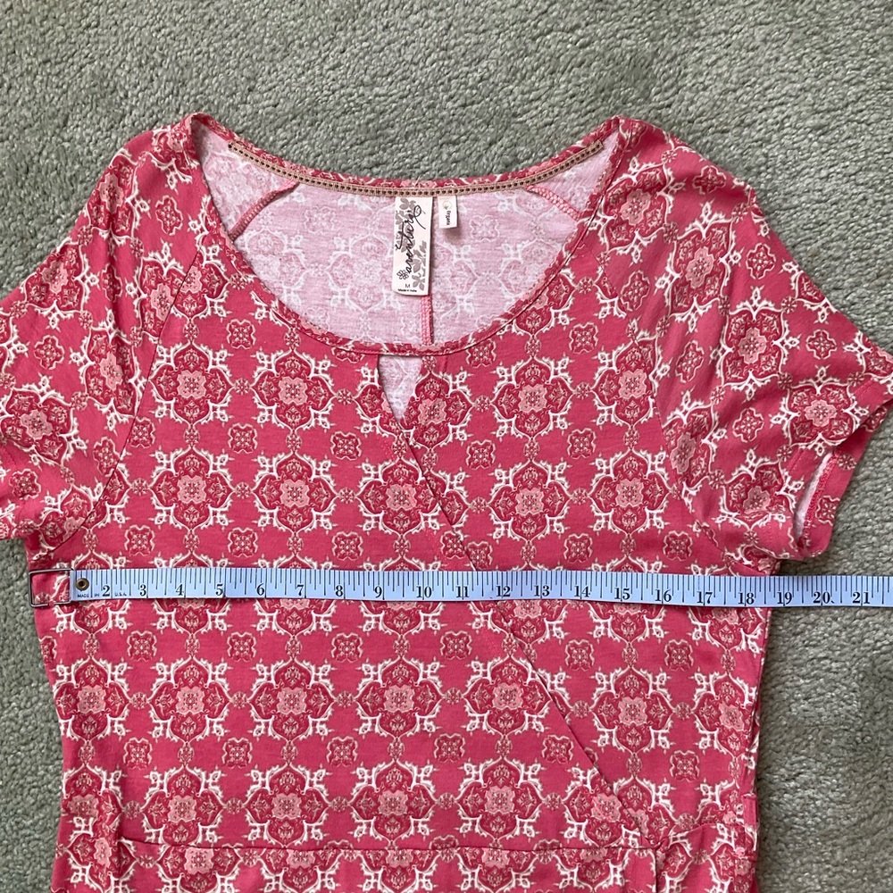 Adventura Organic Short Sleeve Patterned Dress - Picture 12 of 13